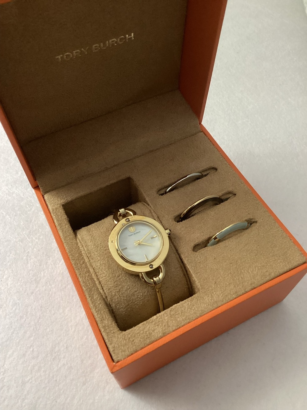 Tory Burch The Miller Bangle Watch Set, 27mm